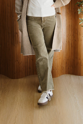 Wide Leg Corduroy Lounge Pants