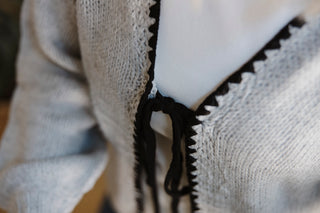 Cozy Tie Front Knit Cardigan Sweater